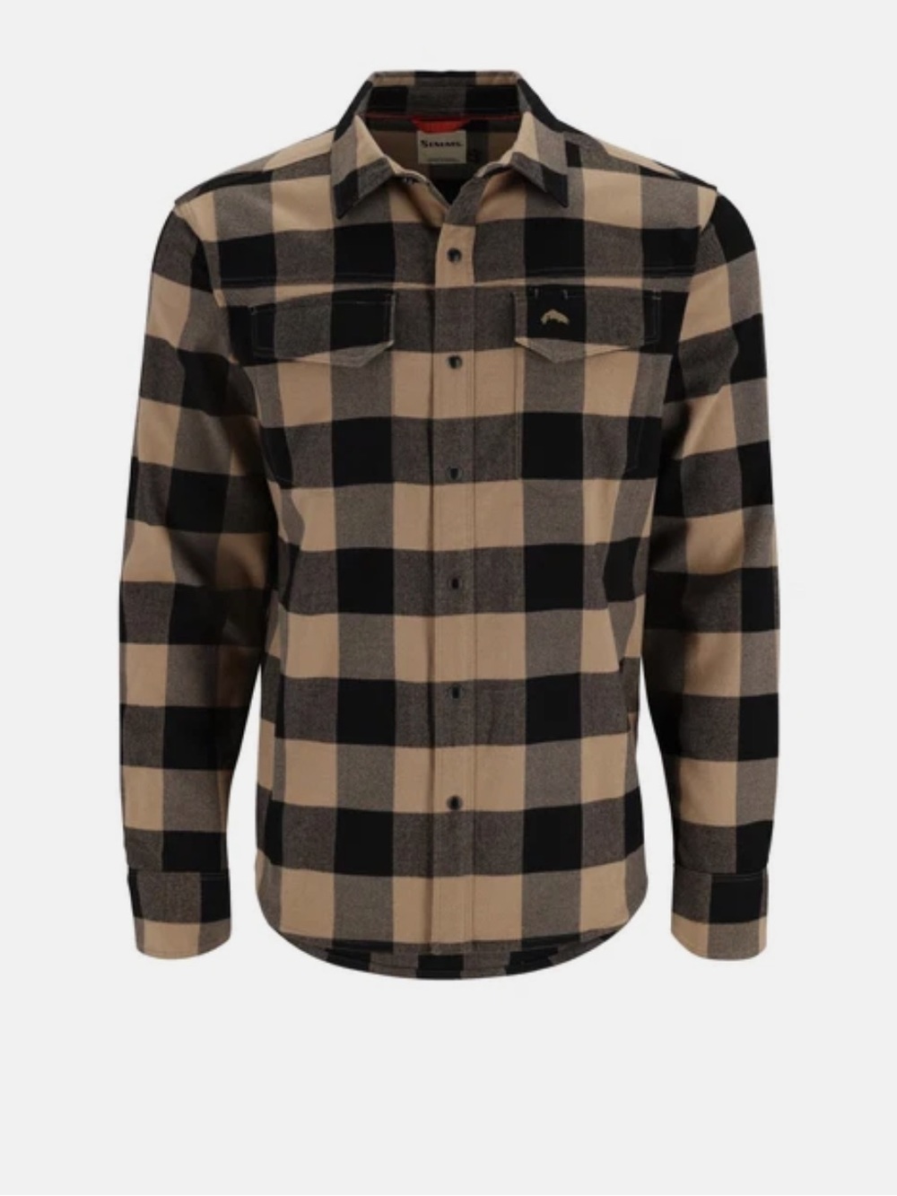 NEW SIMMS MEN'S GALLATIN FLANNEL FISHING SHIRT size: L